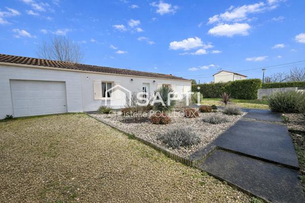 Pavillon de plain pied, 2 chambres,jardin