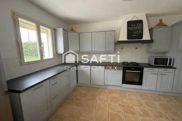 Pavillon de plain pied, 2 chambres,jardin