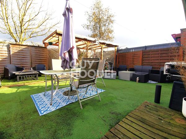 Semi individuelle avec jardin exposé Sud, véranda & garage