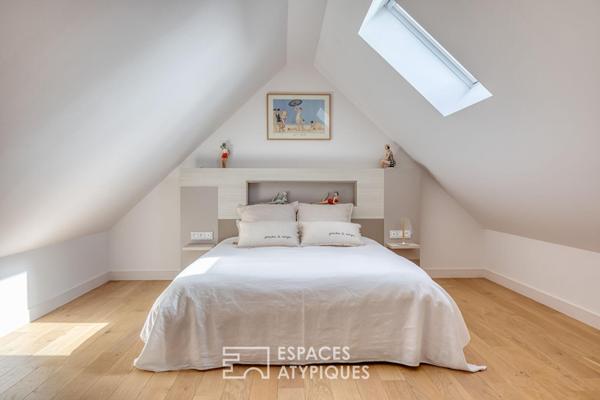 Triplex au design contemporain avec terrasse et vue