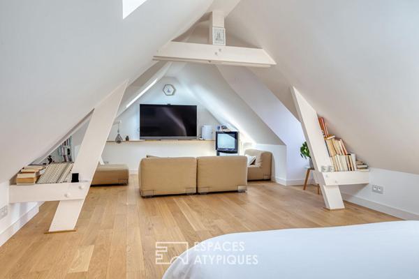 Triplex au design contemporain avec terrasse et vue