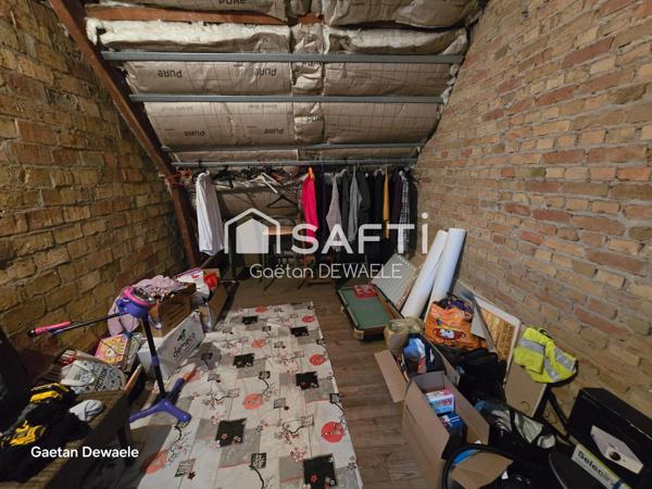 Maison semi plain pied 3 chambres, jardin et garage