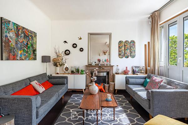 Duplex au charme mansardé au coeur du quartier des Vallées