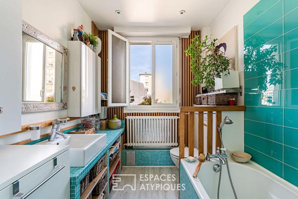 Duplex au charme mansardé au coeur du quartier des Vallées