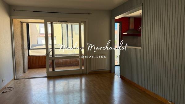 T3 63m2 lumineux avec loggia et parking