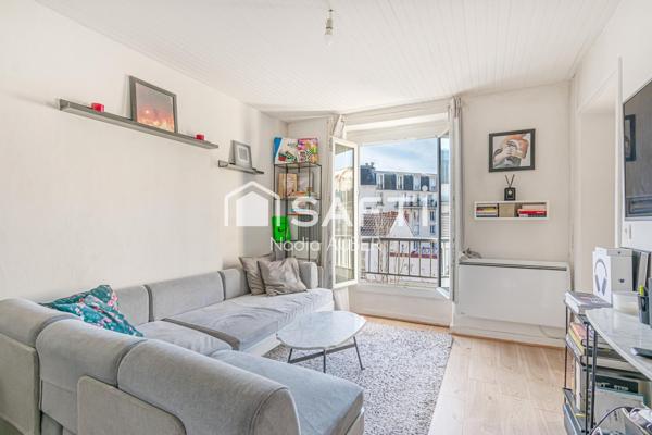 Appartement 2 pièces de 29 m² à Saint-Maurice – Emplacement idéal au pied des commerces !