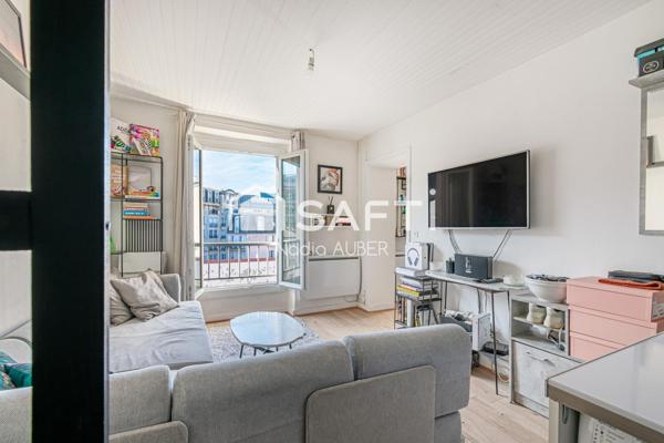 Appartement 2 pièces de 29 m² à Saint-Maurice – Emplacement idéal au pied des commerces !