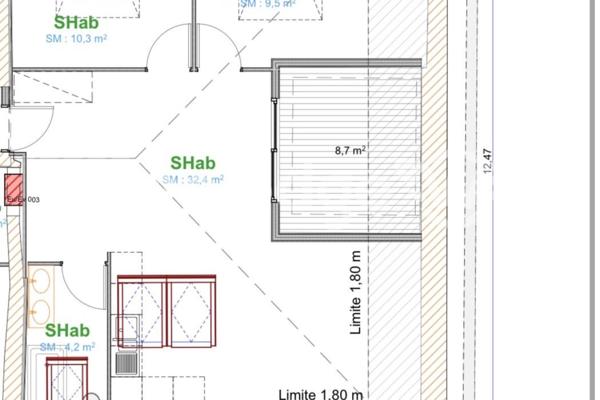Appartement à vendre 3 pièces de 78,6 m² à Aussonne