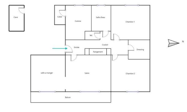 Appartement à vendre 4 pièces 72 m² Saint-Fargeau-Ponthierry