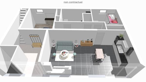 MAISON CENTRE VILLE + TERRAIN CONSTRUCTIBLE
