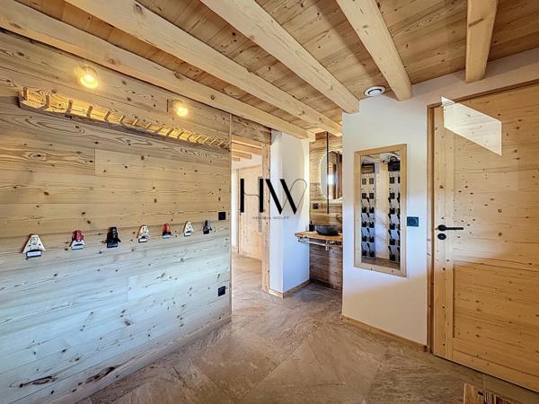 Chalet d’exception – Vue panoramique sur les Aravis et Crest-Voland