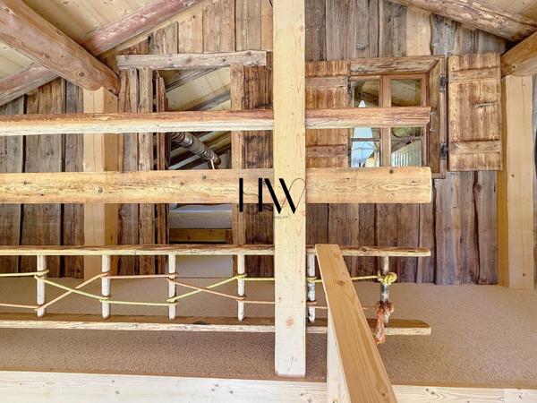 Chalet d’exception – Vue panoramique sur les Aravis et Crest-Voland