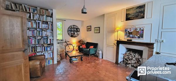 Maison  de ville grand jardin  à Verneuil