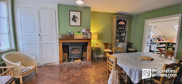 Maison  de ville grand jardin  à Verneuil