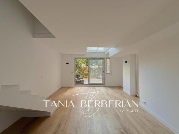 2 pièces de 58m2 en duplex avec jardin de 91m2 - Secteur Gambetta