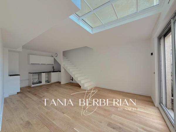 2 pièces de 58m2 en duplex avec jardin de 91m2 - Secteur Gambetta