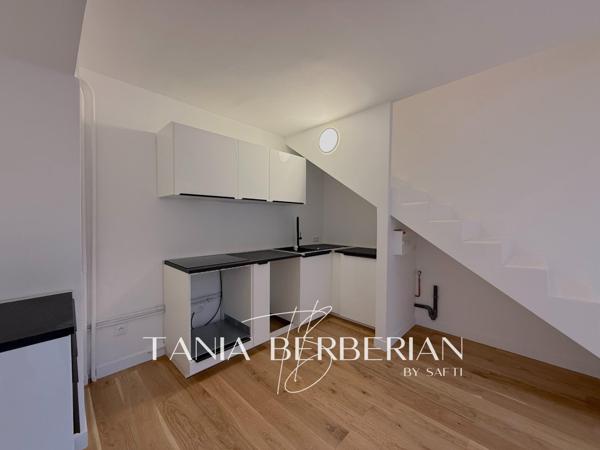 2 pièces de 58m2 en duplex avec jardin de 91m2 - Secteur Gambetta