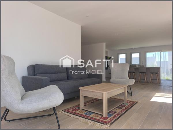 Maison 140m², 4 chambres avec garage construite en 2024