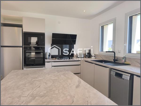 Maison 140m², 4 chambres avec garage construite en 2024