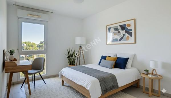 Appartement 3 pièces de 55 m2 avec terrasse à Chateauneuf Les Martigues