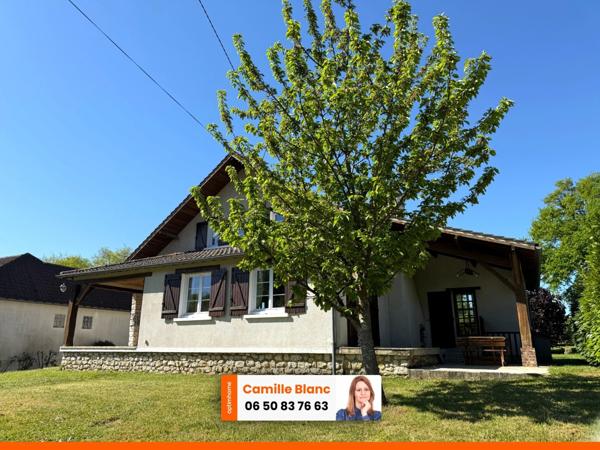 🌿 EXCLUSIVITÉ – MAISON FAMILIALE DE 130 M² AVEC TERRASSES, GRAND GARAGE & VUE DÉGAGÉE