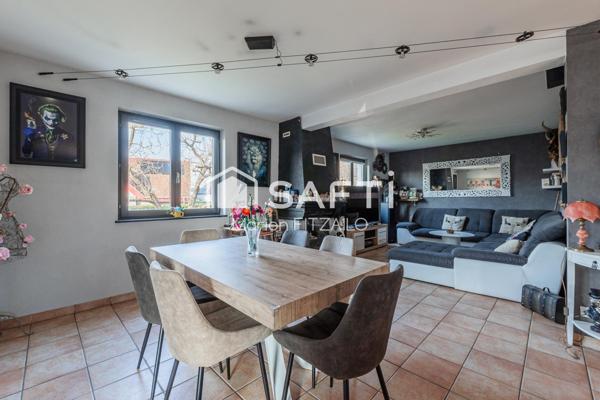 Maison 6 pièces dans quartier calme.