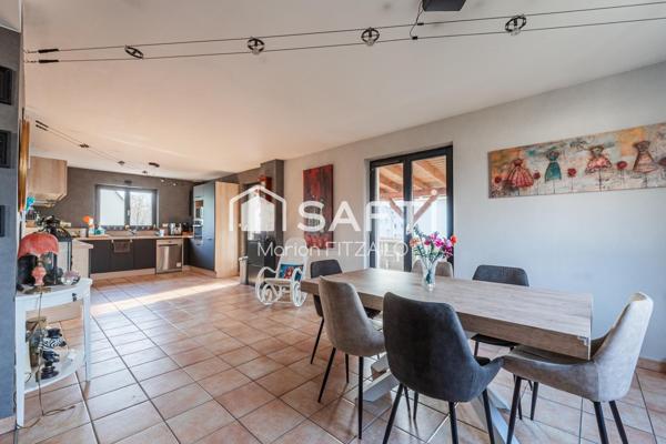 Maison 6 pièces dans quartier calme.