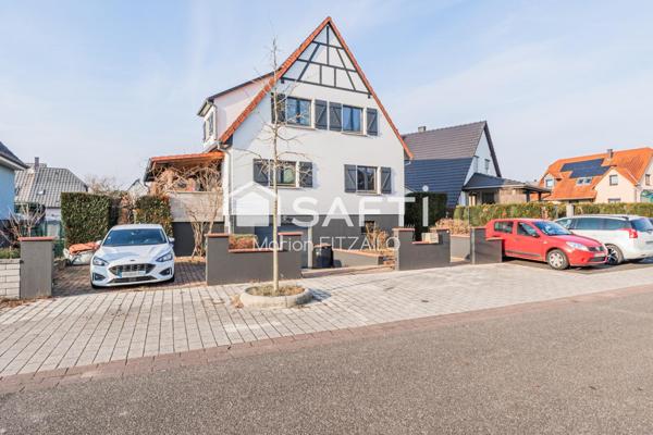 Maison 6 pièces dans quartier calme.