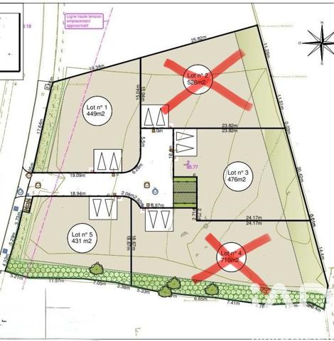 Terrain à vendre 449 m² Ploubezre