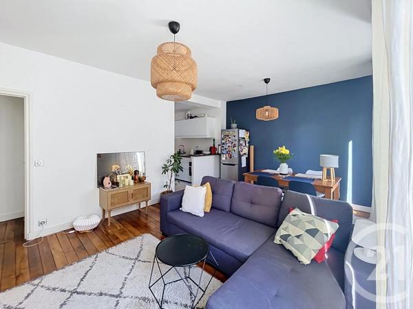 Appartement F2 à vendre  2 pièces - 46,21 m 2   LEVALLOIS PERRET  - 92