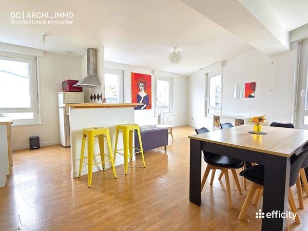 Appartement 3 pièces - 79 m² Exclusivité efficity