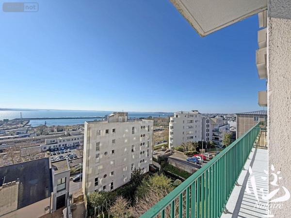 Appartement à vendre à Brest dans le Finistère (29200), ref : BREST - VUE RADE