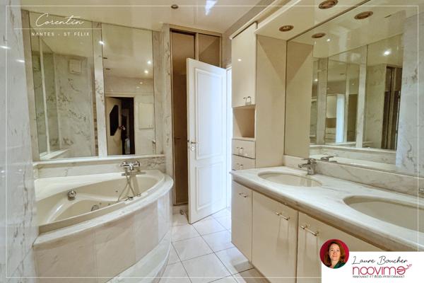 Saint-Félix vue Erdre, 5 pièces 121 m2 dernier étage avec 2 terrasses