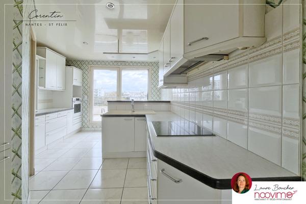 Saint-Félix vue Erdre, 5 pièces 121 m2 dernier étage avec 2 terrasses