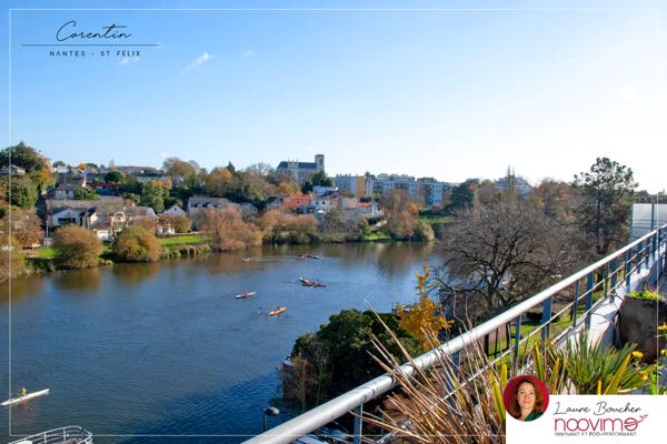 Saint-Félix vue Erdre, 5 pièces 121 m2 dernier étage avec 2 terrasses