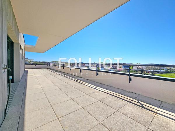 A VENDRE - Superbe appartement 4 pièces avec terrasse de 83 m² - Mondeville limite Caen