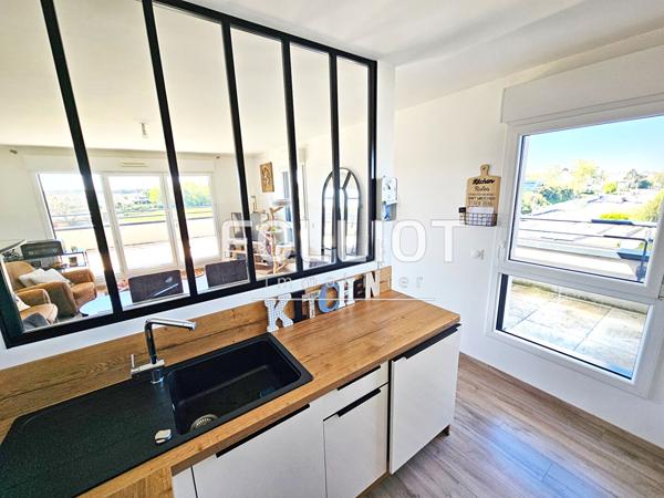 A VENDRE - Superbe appartement 4 pièces avec terrasse de 83 m² - Mondeville limite Caen