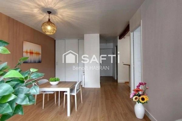 Appartement 43m2, 2 pièces