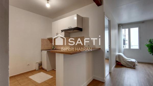 Appartement 43m2, 2 pièces