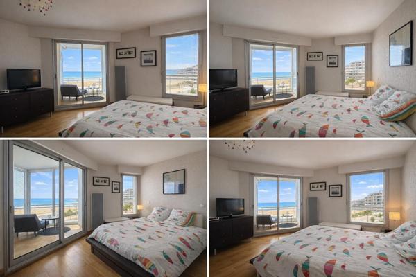 Face à l’océan, vue panoramique sur la baie de La Baule