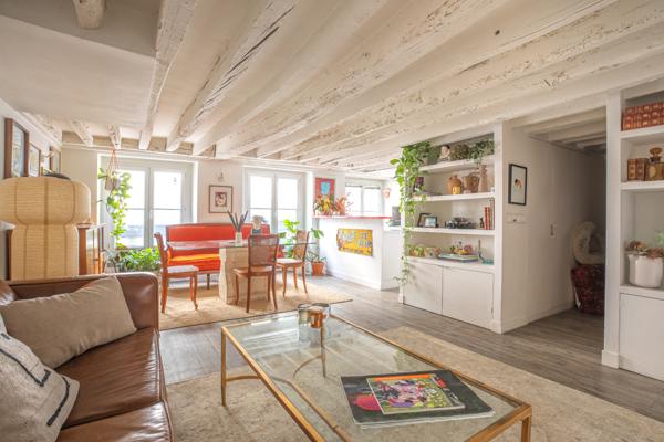 Paris 3e – Rambuteau / Sainte-Avoie – 59 m² à rénover avec ascenseur – Fort potentiel au cœur du Marais