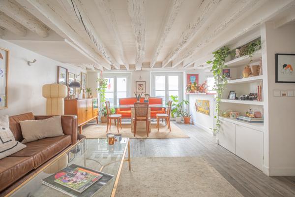 Paris 3e – Rambuteau / Sainte-Avoie – 59 m² à rénover avec ascenseur – Fort potentiel au cœur du Marais
