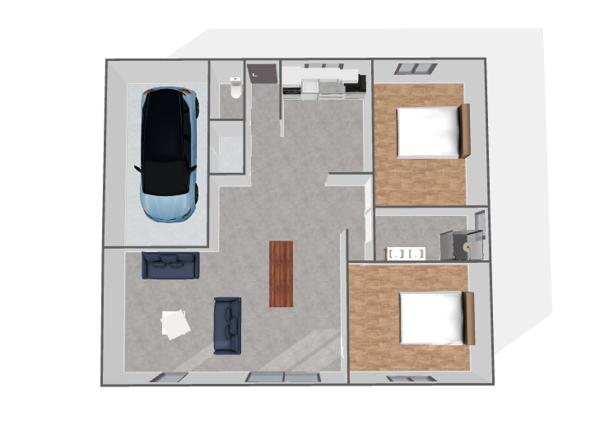 Maison 4 pièces - 90 m² Exclusivité efficity