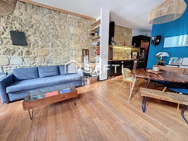 BORDEAUX Appartement de charme, 1 chambre et cave