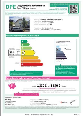 Maison Draveil 4 pièce(s) 75 m2