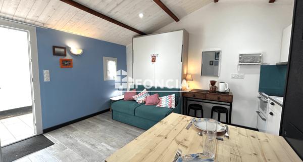 Location Studio meublé 21.52 m² - Bretignolles-sur-mer 85470