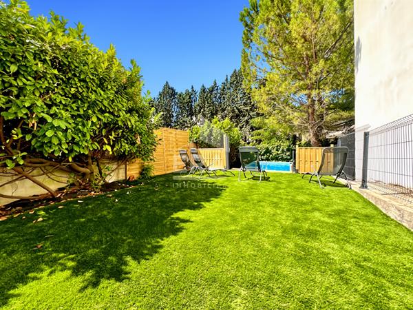 LES PENNES MIRABEAU - EXCLUSIVITE- Appartement T4 en RDC de 83m2 avec jardin et terrasse