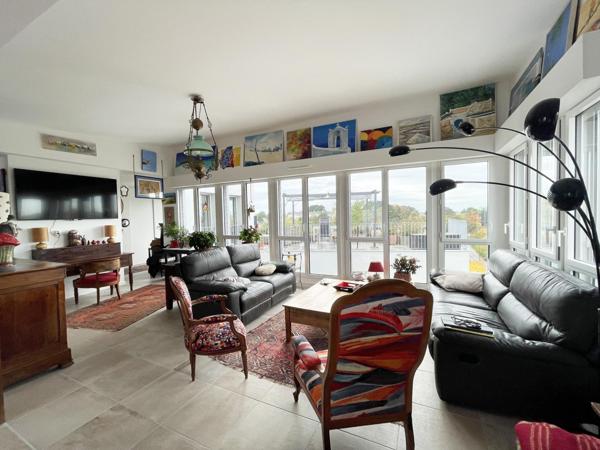 Penthouse d’exception – 103 m² habitables avec Toit-terrasse de 70 m² avec vue panoramique à 500m des Bords de L'Erdre