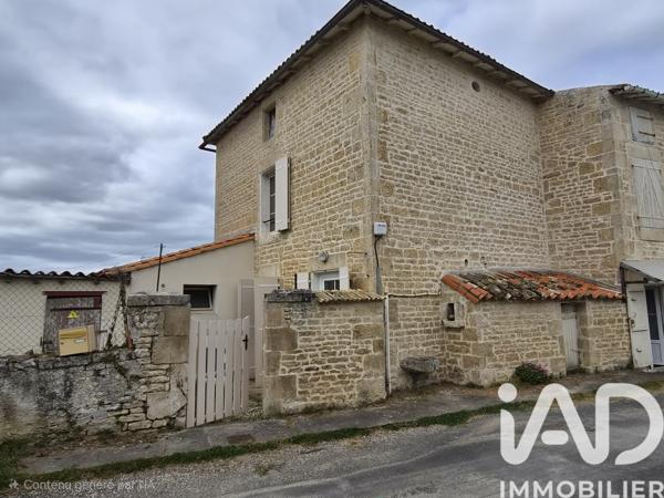 Maison à vendre 3 pièces 60 m² Brioux-sur-Boutonne