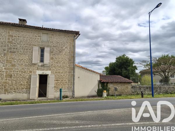 Maison à vendre 3 pièces 60 m² Brioux-sur-Boutonne